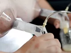 Slender babe gets pleasure