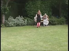 A lot of photographers with protruding members and the model