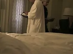 Walk on the street busty