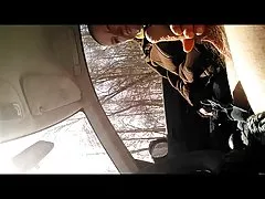 Guy fucked pretty girl on the couch and fucking her