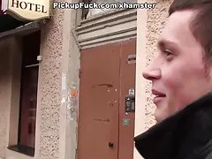 Ann-marie with a hole in the tights!