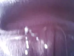 Skinny brunette cleared his anus and began apnum sex with a bald stud