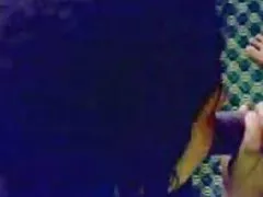 Mature lady seduced young waiter in the room