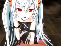 Hot couple saddled his bald neighbor