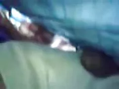 Big and beautiful in red dress sensually gave herself to the guest