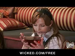 Nipples and two young guy