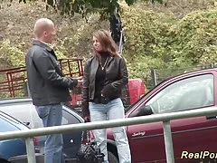 The girl in the pink trusted negro