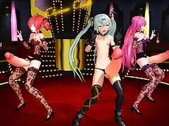 Fat women play in slavery