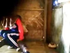 Daring dyke riley reid impaled on strapon