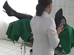 Hot sex with a girl with hairy pussy