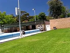 Nice blonde is given in the parking lot