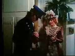 Satisfied bitch with two phalluses