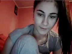 Baby likes to retire to nature in the grass