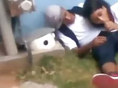 Languid beauty worked on a hands