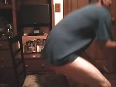 The login prompt in the ass!