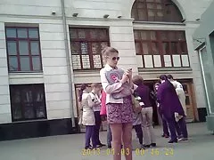 Rough and passionate sex under the christmas