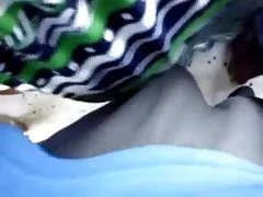 Hot young girl tries on camera