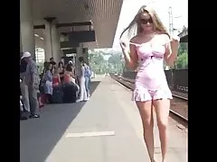 First sex young russian couple