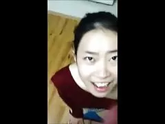 Beauty and man have fun