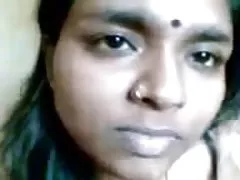 The girl on reception at the masseur enjoys a full massage