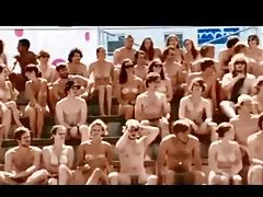 Simultaneous masturbation on the table