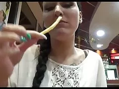 Orgy of two couples in nature