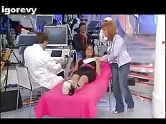 Two girlfriends caress each other