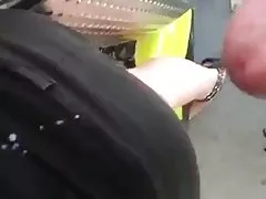 A young female can't wait any longer