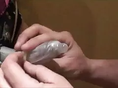 Two lesbians and a strap-on to help them