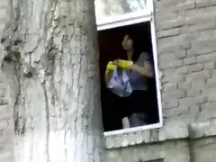 Sweet passion of a young couple