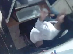 Girl sexy cora with brightly colored hair